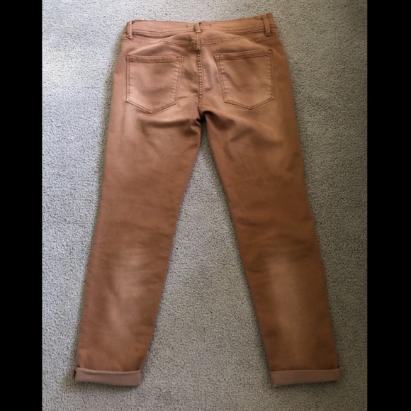 Free people super soft rolled hem skinny jeans! Size 26 - Picture 7 of 9